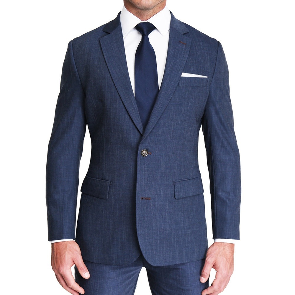 State and Liberty Two-Button Notch Lapel Blazer - 40R